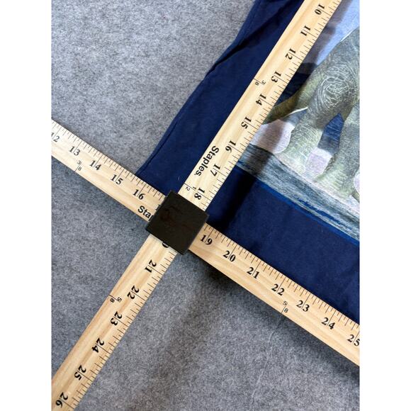 Vintage Disney Dinosaur Aladar Shirt Kids M/8 Blue Iguanodon Animal Print Movie - Picture 3 of 7